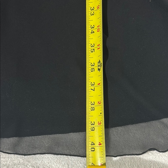 Connected Women Apparel Elegant Black Midi Dress Size 14W Preowned - Picture 7 of 9